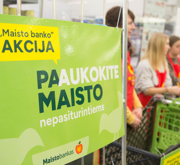 Maisto banko akcija.jpg