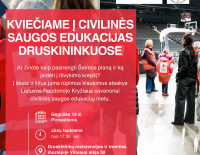 Kviečiame į civilinės saugos edukacijas