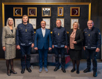 Susitikimas su Priešgaisrinės apsaugos ir gelbėjimo departamento atstovais