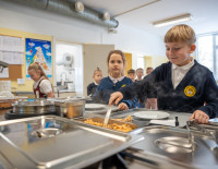 Leipalingio progimnazijoje įdiegtas švediško stalo principas: rezultatai džiugina