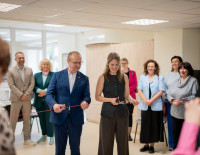 Nauja erdvė kurti ir būti kartu: Druskininkuose atidarytas naujas dienos centras žmonėms su negalia