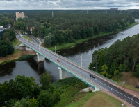 Po Parko tiltu baigti inžinerinės infrastruktūros įrengimo darbai